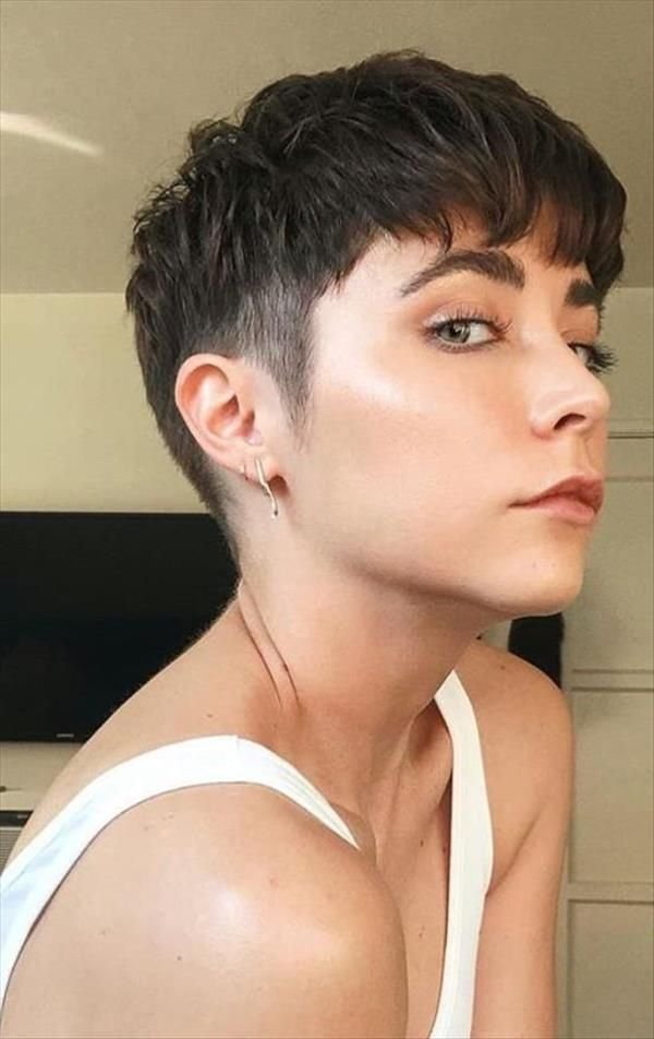 Short unisex haircuts, very short tomboy haircut, and short haircuts androgynous
