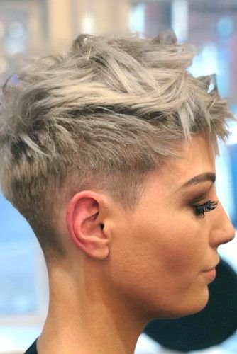 A salt and pepper pixie haircut over 50 or salt n pepper pixie hair